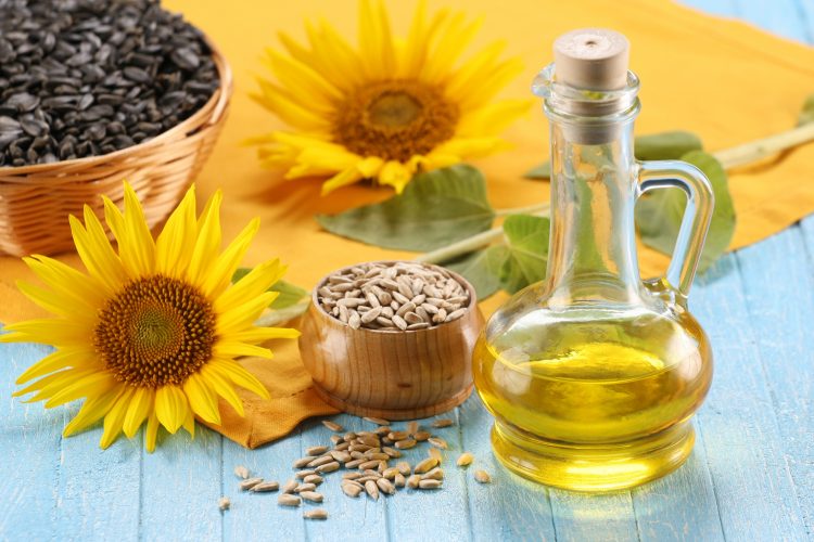 sunflower oil, seed and sunflower